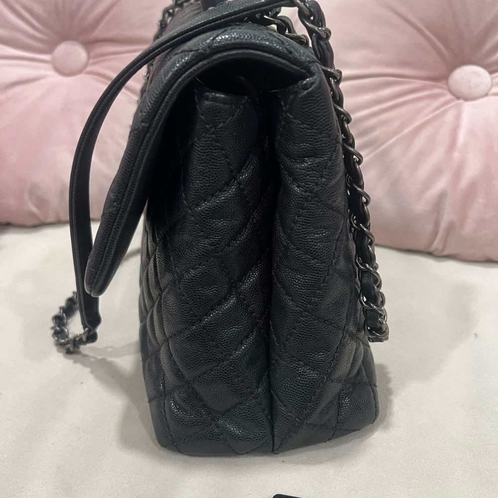 Chanel Quilted Caviar Medium Coco Top Handle Bag - Picture 6 of 12